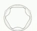 Spare part - ((CC114A084AA, BK214A084BA, 1794505, 1727141)) GKN (Lobro) 306020 (фото 2)