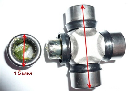 Крестовина приводного вала - (k04649123AD, 32311150489, 4649123AD) GKN (Lobro) U122