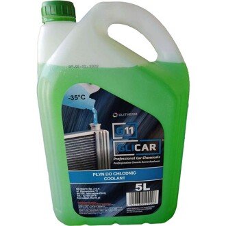 Антифриз Liquid G11 Green Ready-mix -35°C зеленый, 5л - GLICAR GL100500