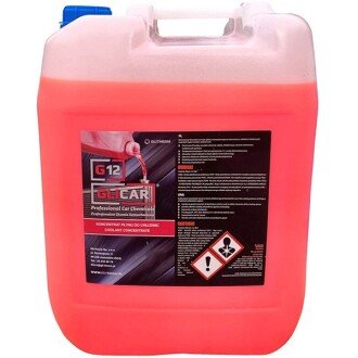 Антифриз-концентрат Concentrate G12 Red -80°C червоний, 10л - GLICAR GL1210CN (фото 1)