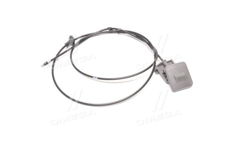 Трос замка капота Ланос/Сенс в зборі (з ручкой) GM - General Motors 96236189