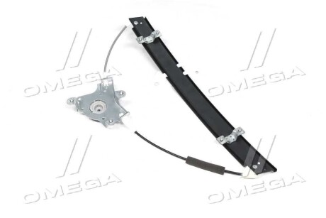 Склопідіймач Ланос/Сенс перед лів (електро) голий (шестерня) GM - General Motors 96430500