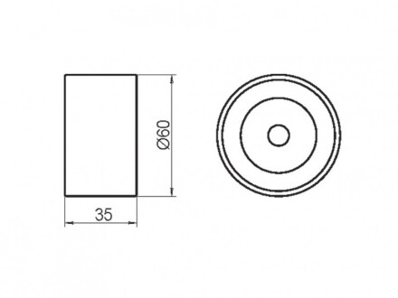Фото 4 - Обводной ролик ремня ГРМ GMB GT10101