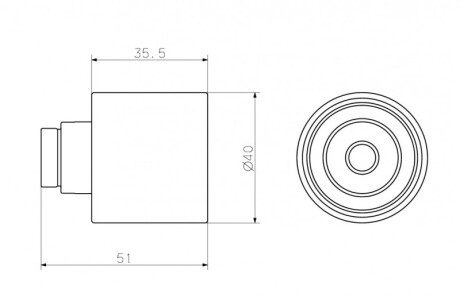 Фото 4 - Обводной ролик ремня ГРМ GMB GT40930