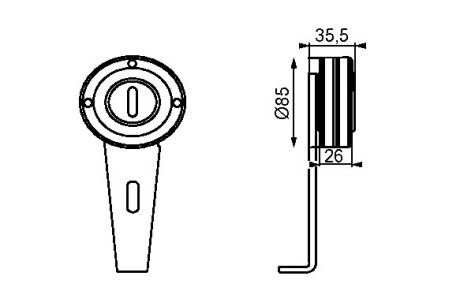 Фото 4 - Натяжний ролик ременя ГРМ GMB GT50560
