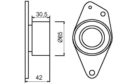 Фото 4 - Обводной ролик ремня ГРМ GMB GT50620
