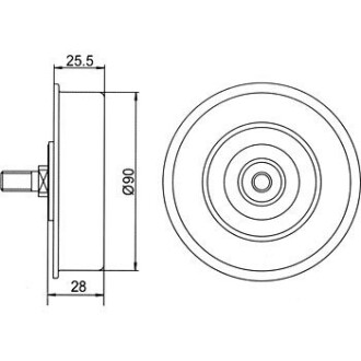 Фото 5 - Ролик ременя приводного GMB GT60060