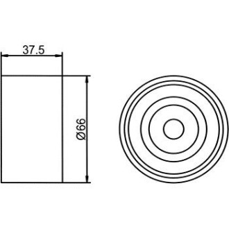 Фото 4 - Обводной ролик ремня ГРМ GMB GT90050