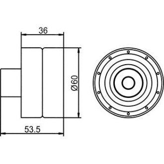 Фото 4 - Обвідний ролик ременя ГРМ GMB GT90160