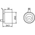 Ролик натяжний DAEWOO MATIZ (M200,M250) 0.8 [F8CV] - (1281081402000, 12810A81400000, 94580139) GMB GT90580 (фото 5)