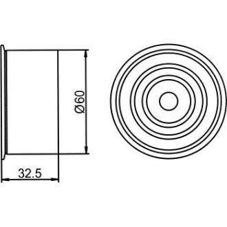 Фото 4 - Обводной ролик ремня ГРМ GMB GT90740
