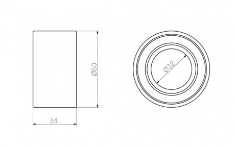 Фото 4 - Натяжний ролик ременя ГРМ GMB GT90840