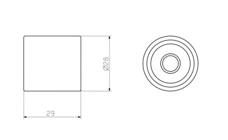 Фото 4 - Обвідний ролик ременя ГРМ GMB GT90860