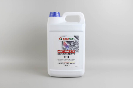 Антифриз G11 BLUE (синій) концентрат (5L) (GERMANY) - GOODREM R80G11-BLU-005