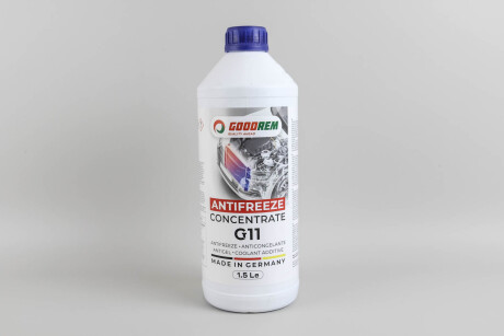 Антифриз G11 BLUE (синій) концентрат (1.5L) (GERMANY) - GOODREM R80G11-BLU-015