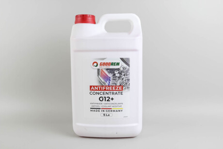 Антифриз G12+ RED (червоний) концентрат (5L) (GERMANY) - GOODREM R80G12PLUS-005