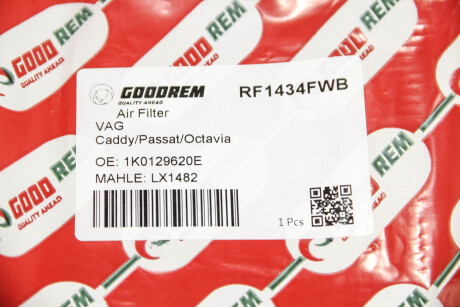 Фото 3 - Повітряний фільтр GOODREM RF1434FWB