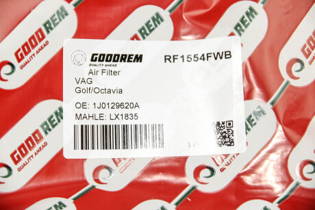 Фото 3 - Повітряний фільтр GOODREM RF1554FWB