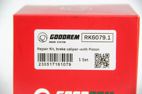 Фото 3 - Гальмівний супорт GOODREM RK6079.1 (RK60791)