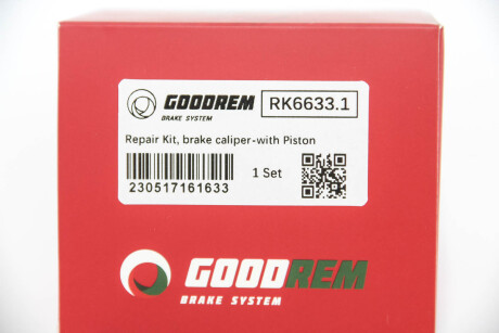 Фото 3 - Тормозной суппорт GOODREM RK6633.1 (RK66331)