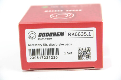 Фото 3 - Автозапчасть GOODREM RK6635.1 (RK66351)