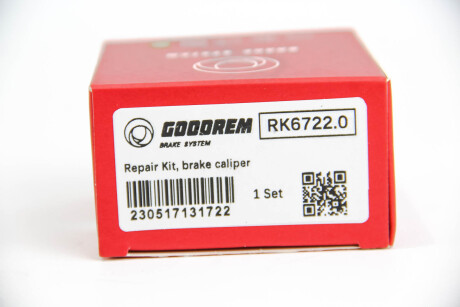 Фото 3 - Автозапчасть GOODREM RK6722.0 (RK67220)