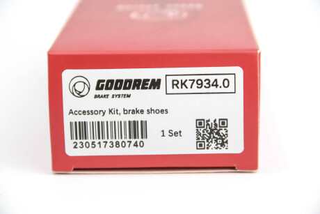 Фото 3 - Комплектуюча колодок GOODREM RK7934.0 (RK79340)