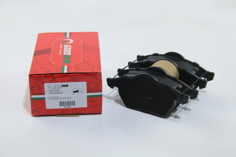 Тормозные колодки перед. Golf IV/Octavia/A3 1.8T/1.9TDI - GOODREM RM1004