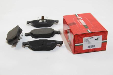 Тормозные колодки перед. Renault Laguna 01- (ATE) (156,3x68,5x18) - GOODREM RM1008