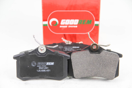 Фото 2 - Гальмівні колодки GOODREM RM1261