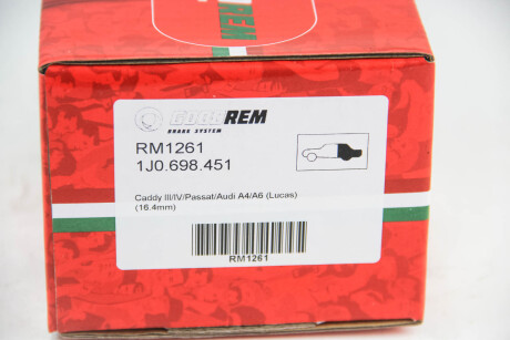 Фото 3 - Гальмівні колодки GOODREM RM1261