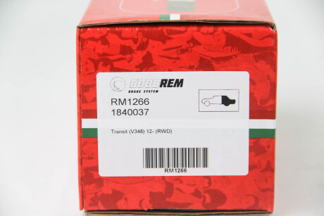 Фото 4 - Тормозные колодки GOODREM RM1266