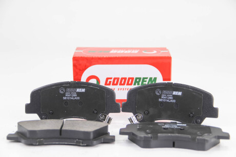 Гальмівні колодки пер. Santa Fe II/Carens IV/Sorento II/III 09- (Mando) - GOODREM RM1289