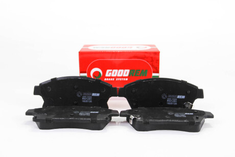 Гальмівні колодки пер. Zafira/Astra/Cruze/Volt 09- - GOODREM RM1291