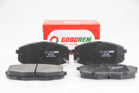 Гальмівні колодки пер. Hyundia i30/KIA C\'eed 02- - GOODREM RM1295