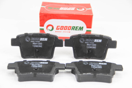 Гальмівні колодки зад. X-Type/Mondeo 00-11 - GOODREM RM1300