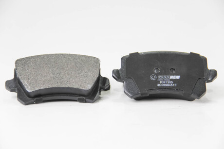 Гальмівні колодки зад. Caddy III/Golf V/Audi A4 03- - GOODREM RM1305