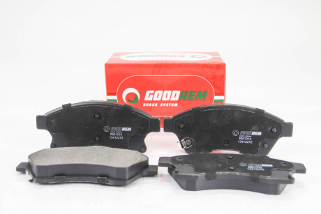 Гальмівні колодки пер. Aveo 11-/Astra J 09- (Bosch) - GOODREM RM1314