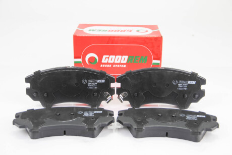 Гальмівні колодки пер. Opel Astra J 09-/Insignia 08- (Mando) - GOODREM RM1331