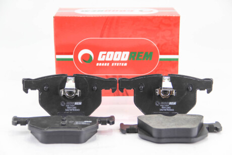 Гальмівні колодки зад. E60/E61/E63/E64 03-10 - GOODREM RM1340