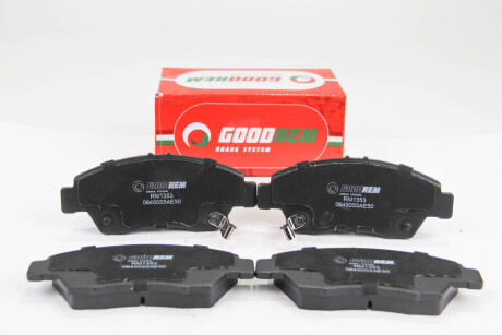 Гальмівні колодки пер. Civic 89-12 - (45022S04408, 45022S5HT00, 45022S04V00) GOODREM RM1353