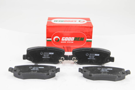 Гальмівні колодки зад. Compass/Wrangler/Liberty/Cherokee/Nitro 06- - GOODREM RM1358
