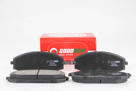 Гальмівні колодки пер. Patrol 97- - (41060VB290, 41060VC091, 41060VC290) GOODREM RM1360