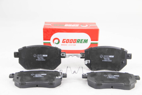 Гальмівні колодки пер. Q60/QX50/Q70/Navara/Qashqai/Murano/Pathfinder 05- - GOODREM RM1361