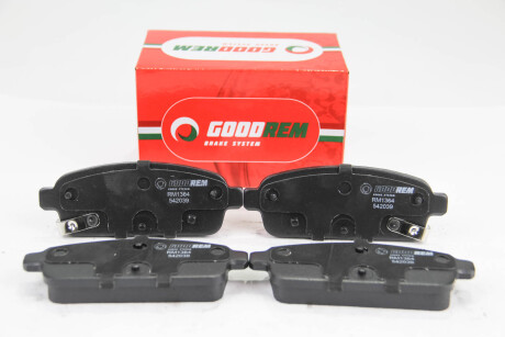 Гальмівні колодки зад. AVEOC/AMPERA/ASTRA 1.3D-2.0D 09- - GOODREM RM1364