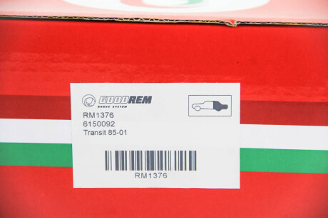 Фото 3 - Гальмівні колодки GOODREM RM1376