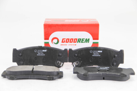 Гальмівні колодки зад. H1/H200/Santa Fe (00-12) - GOODREM RM1378