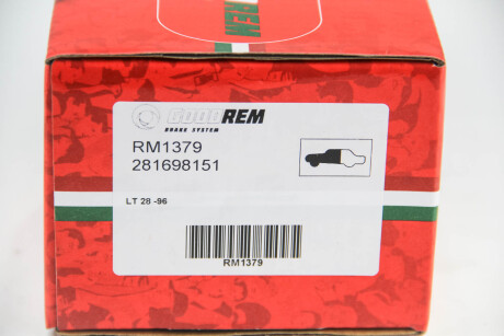 Фото 3 - Тормозные колодки GOODREM RM1379