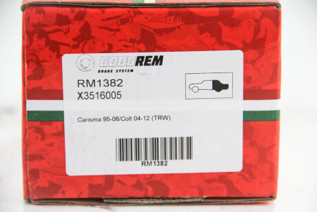 Фото 3 - Тормозные колодки GOODREM RM1382