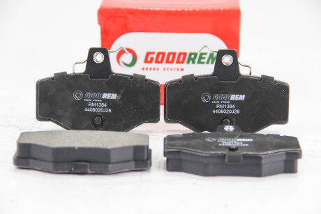Гальмівні колодки зад. Almera/Primera 96-06 - GOODREM RM1384